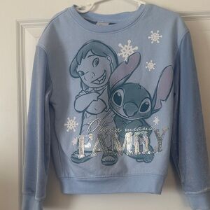 Disney Light Blue Sweatshirt